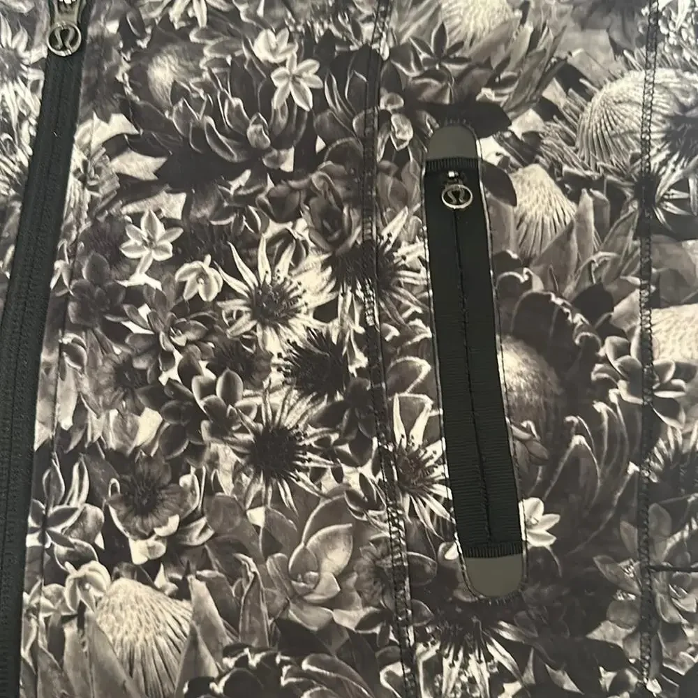 Lululemon Bring Back The Track Jacket Flowabunga Black 2